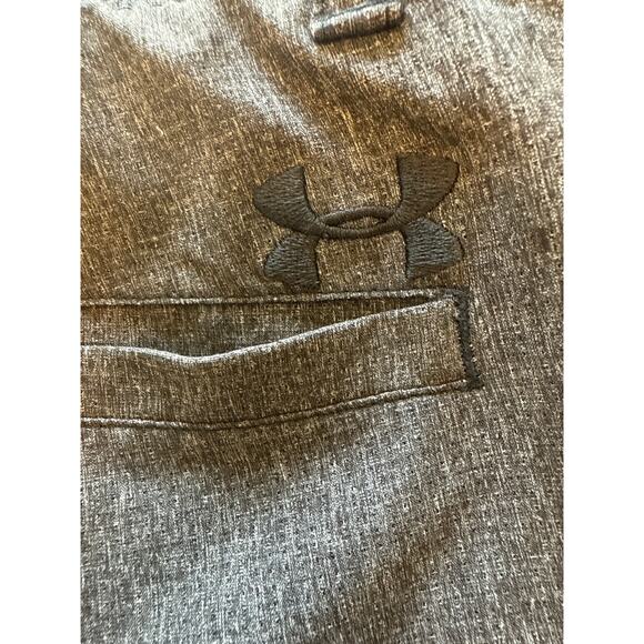 Under Armour HeatGear Golf Shorts 34 Gray Loose Fit Match Play UA - Picture 8 of 8